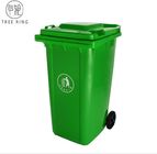 赤い/緑のプラスチック屑大箱、240リットルのペーパーをリサイクルするための不用なWheelieの大箱