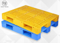 リサイクル9000のLbsのが付いているRackableの黄色いHDPEのプラスチック パレット容量P1210の