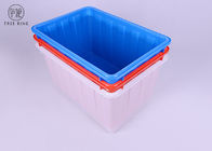 リサイクルされた貯蔵W90の注入の固体のための大きい長方形のプラスチック大箱箱