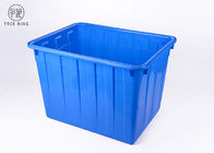 W 400Lの織物の工場貯蔵のための産業着色されたプラスチック収納箱