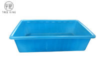 Hydroponic Growing100ガロンのための上の青い長方形の大きいプラスチック池のたらいを開けて下さい