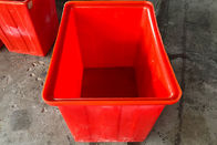 Aquaponicの魚Framのための赤く頑丈な160Lプラスチック リサイクルの回収容器の水漕