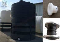 円筒型カスタム型ロトモールドタンク 白/黒 プラスチック水貯蔵タンク PT20,000L