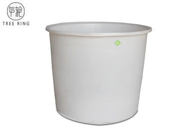600Lプラスチック牛飲むたらい、ふたが付いている多開いた上の水産養殖タンク