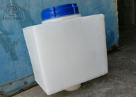 20L小さい化学投薬タンク長方形、円錐形の底洗浄の化学供給タンク