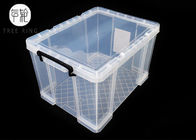 食品等級の積み重ね可能なプラスチック収納用の箱、60リットルのプラスチック木枠箱