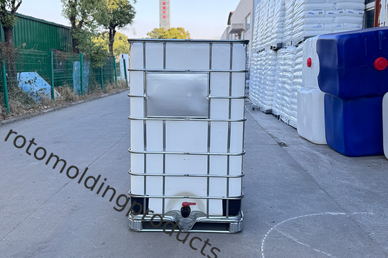 1500リットル Ibc 中途半端の散貨容器 1200*1100*1165mm 化学薬品の保管と輸送