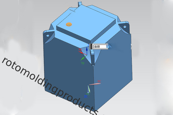 パーソナライズド ロートモールディング PE 水で満たされたバラストブロック