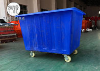 商業織物の産業衣服のための可動装置によって先を細くされるプラスチックの箱のトラックのカート