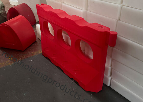 Custom Rotomolding Manufacturer Rotational Molding Traffic Barrier For Construction Safety Road