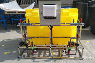 閉じたループ冷やされた水循環の配管システムのための220ガロンの商業化学投薬タンク